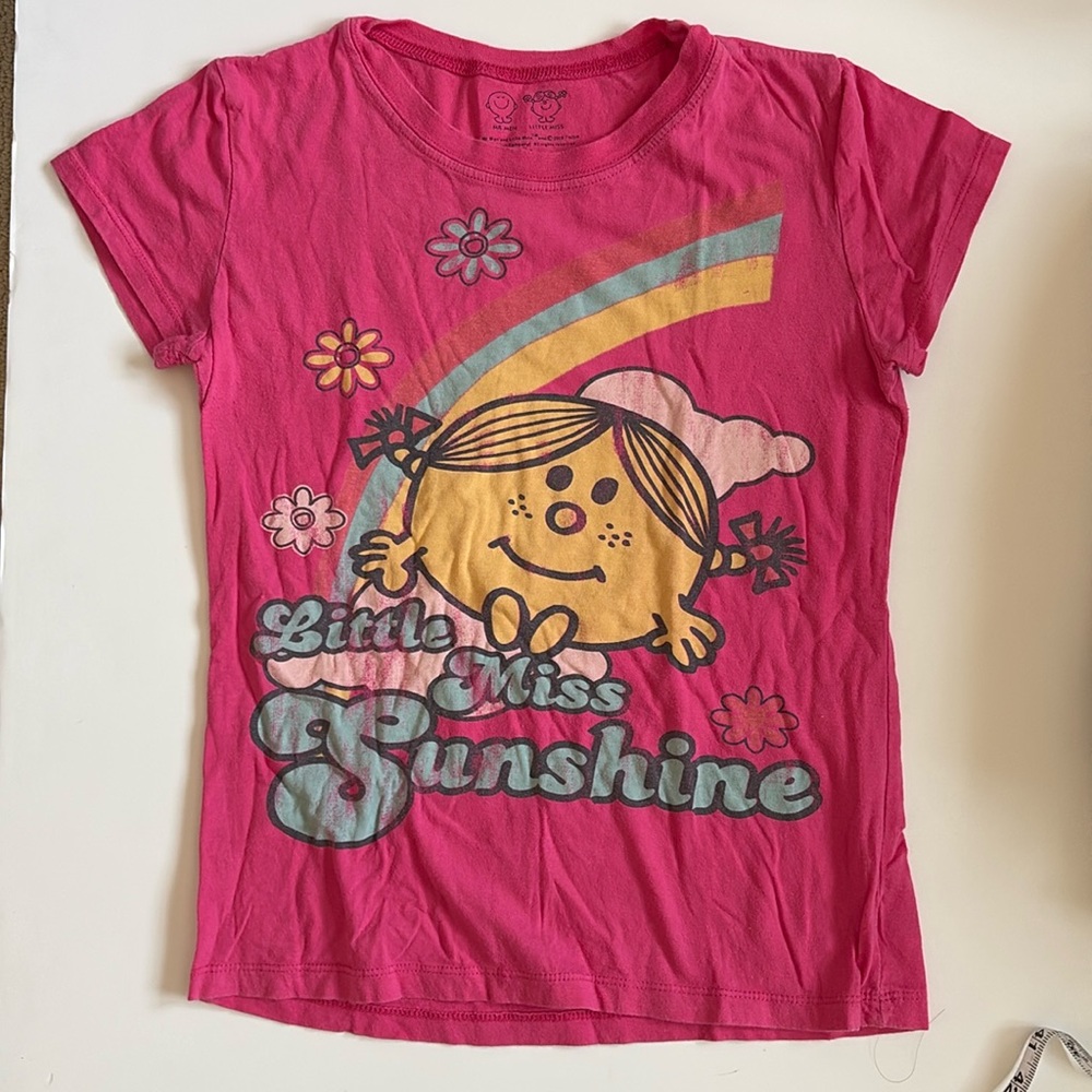 Mr Men Little Miss Sunshine T-Shirt XL Tee Top